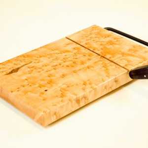 Birdseye Maple Cheese Slicer, Cheese Board