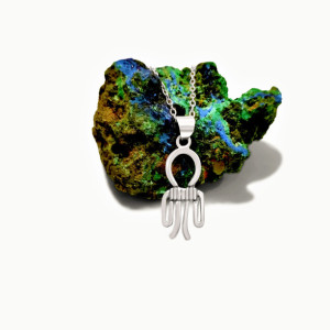 Goddess Isis tyet knot Silver 925K Necklace