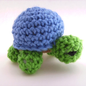 Crochet Amigurumi Turtle Plush Toy