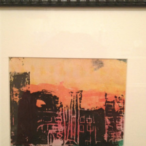 SALE 10 Dollars Off of City Day, City Night Abstract Painting