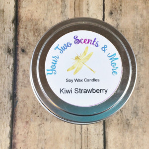 Candle Gift Set, Scented Soy Candle, Handmand Candle, Soy Wax Candle, Natural Candle, Vegan Candle, Eco Friendly Candle, 6 Oz Candle Tins