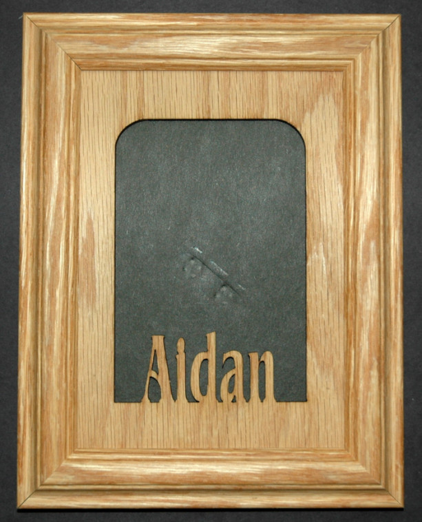 Personalized School Picture Frame with Custom Name 5x7