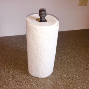 Industrial Black Pipe Paper Towel Holder "DIY" Kit, Free ...