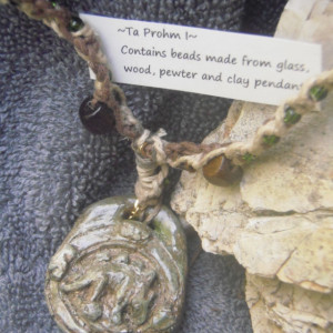 Ta Prohm Creature Carving Necklace