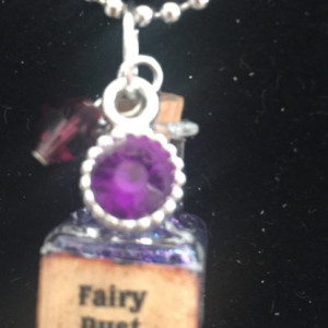 Harry Potter inspired fairy dust necklace