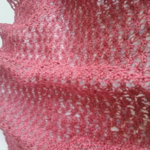 Lover's Knot Wrap in Country Rose 