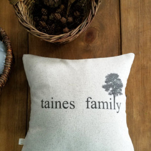 Family Tree Personalized Pillow cover