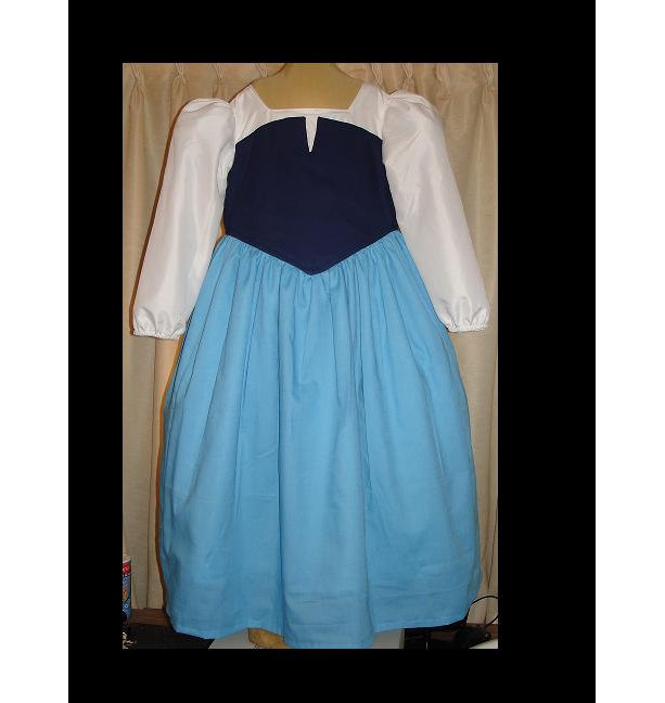 Ariel Land dress(-----)Disney Themed and Custom sized(-----)Sizes 2T to girls size 8