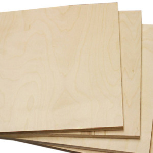 12 sheets 1/4 inch thickness 12 inch  W x 12 inch H Baltic Birch Plywood