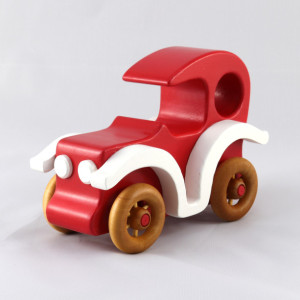 Red and White Model-T Sedan from Bad Bob's Custom Motors Collection 653154784