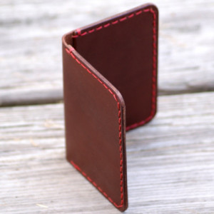 Leather Wallet, Leather Card Wallet, Leather Card Holder, Minimalistic Wallet, Handmade Leather Wallet, Slim Bifold Wallet