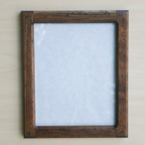 Forever 8 x 10 Distressed  Cherry picture frame