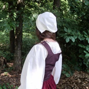 18th Century Colonial Cap ~ Made to Order in Premium Cotton Fabric