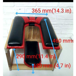 Queening Chair, Slave toilet, Heavy duty, Submission, Dungeon, Domination, BDSM smother box, kinging/queening chair.