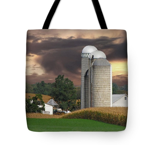 Sunset on the Farm Tote Bag