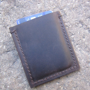 Minimalist Card Holder, Leather Card Wallet, Card Holder Leather, Handmade Card Case, Credit Card Holder, Brown Card Wallet