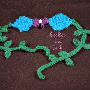 Crochet Newborn Mermaid Tail