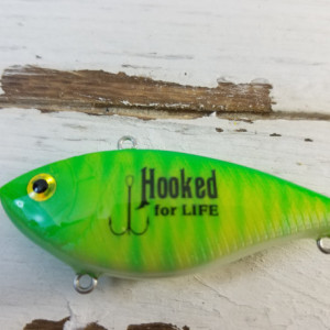 Hooked for Life, a great anniversary gift for a fisherman, birthday gift for him or just because you love them!