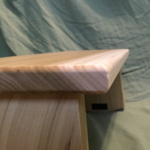 Handmade Meditation bench - Poplar with folding legs *FREE SHIPPING*