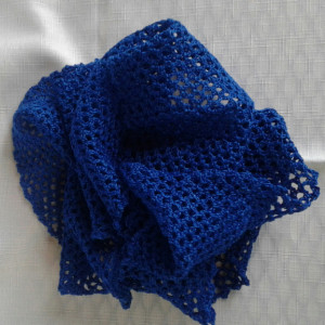 Texas Bluebonnet Lacey Infinity Scarf