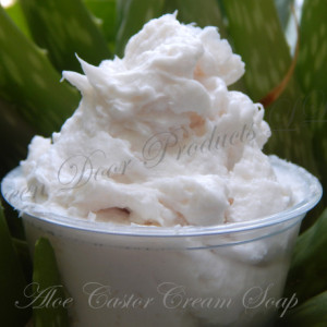Aloe Castor Cream Facial Soap 