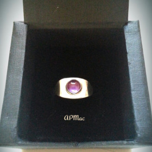 Sterling silver and amethyst ring!