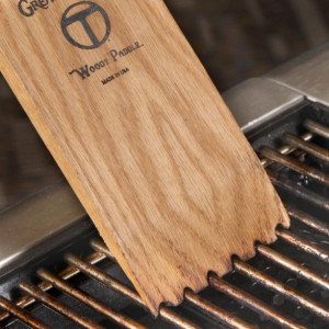 The Ultimate BBQ Cleaning Tool - Woody Paddle
