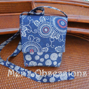 Mini Messenger Bag, Japanese Fabric