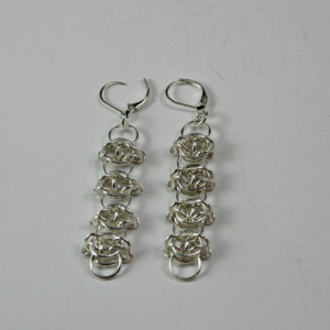Celtic Visions Chainmaille Earrings