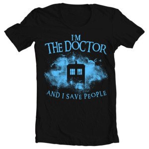 Boys' Doctor Who "I Save People" Tee