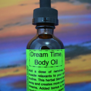 Dream Time Body Oil- Raw & Organic-2 Oz.