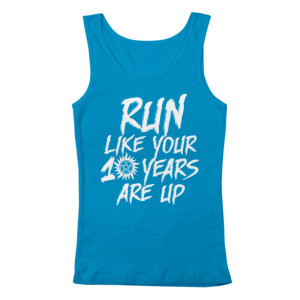 Supernatural "Run Like Your 10 Years Are Up" Women's Tank Top