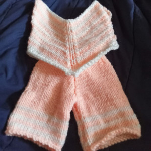 Chevron outfit for 18" doll