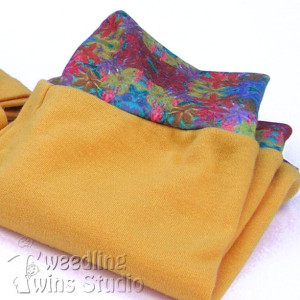 Baby - Toddler - Cuff Shorts - Custom Print Fabric - Wildflower