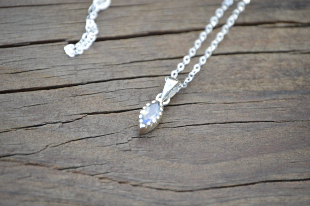 Labradorite Sterling silver necklace