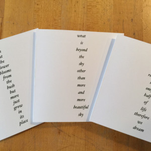 Haiku For You Cards-Set of Three