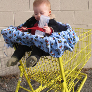 Shopping Cart Cover, keeps baby away from germs, even fits Target Carts! for Boys