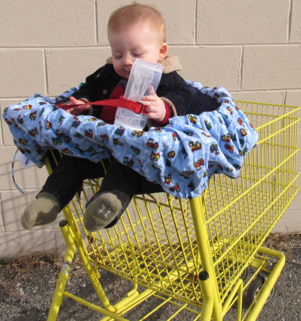 Shopping Cart Cover, keeps baby away from germs, even fits Target Carts! for Boys