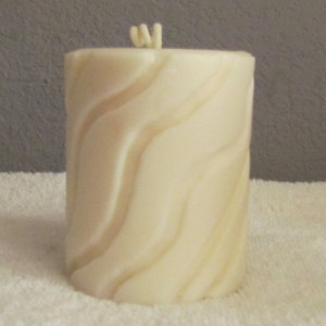 White Sweater - Custom Scented Soy Artisan Pillar Candle