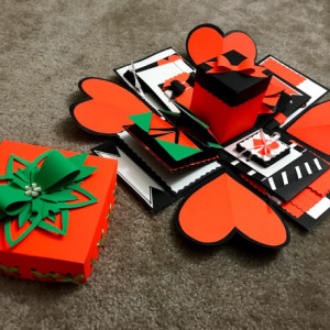 HandMade Explosion Gift Box/ Box Photos Album.