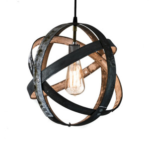 ATOM Collection - Atom - Wine Barrel Ring Pendant Light