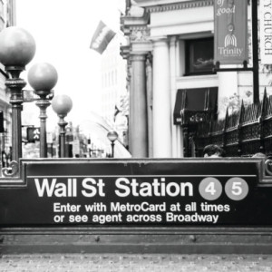 Finance Art, Wall Street Art, "Wall Street Station"
