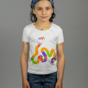 Rainbow Snake Children's T-shirt