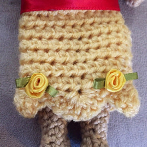 Clearance / discontinued / amigurumi / Yellow princess doll / bedtime doll