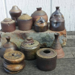 WHOLESALE - Small Pottery Jars - Gift Shop - Bridesmaids Gifts