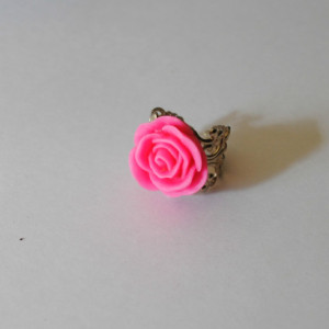 Pink Rose Ring