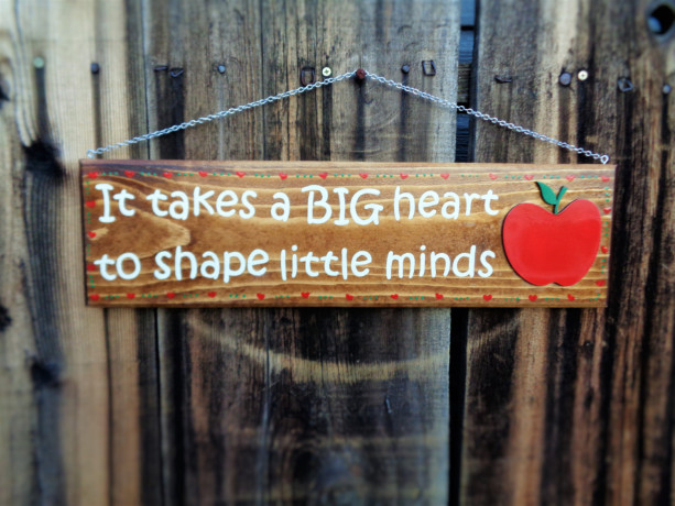 It takes a BIG heart to shape little minds
