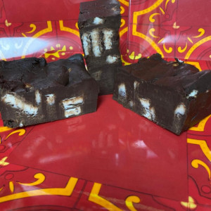 York Peppermint Patty Dark Chocolate Fudge  *nut free*   1 pound   **FREE SHIPPING**