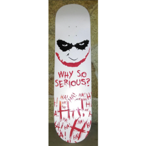 Joker Style Skateboard Deck