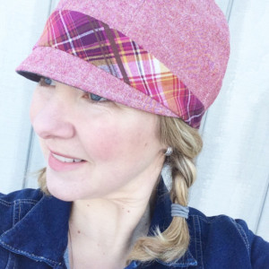 Women's Cloche Hat - Reversible Spring Hat for Women